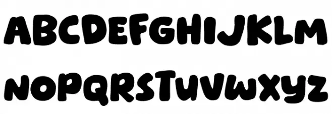 Behove Caratteri MAIUSCOLE