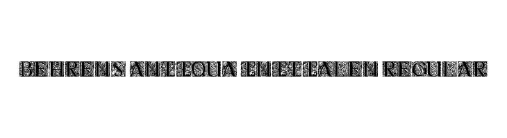 Behrens Antiqua Initialen Regular Шрифта
