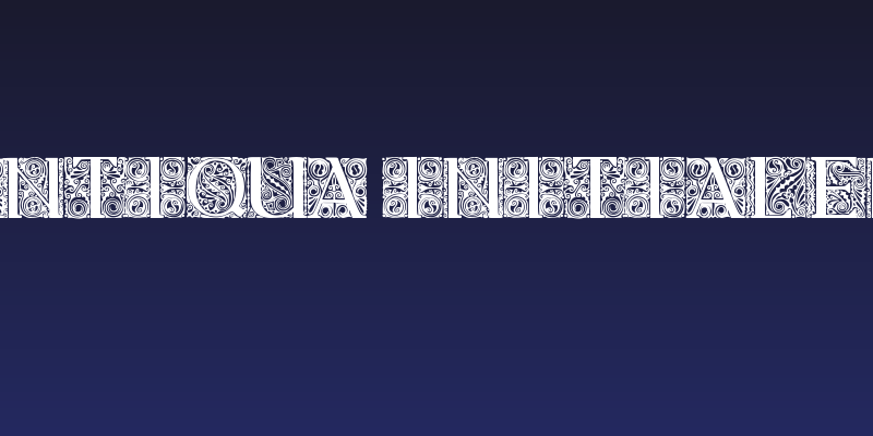 Behrens Antiqua Initialen Regular Social Header