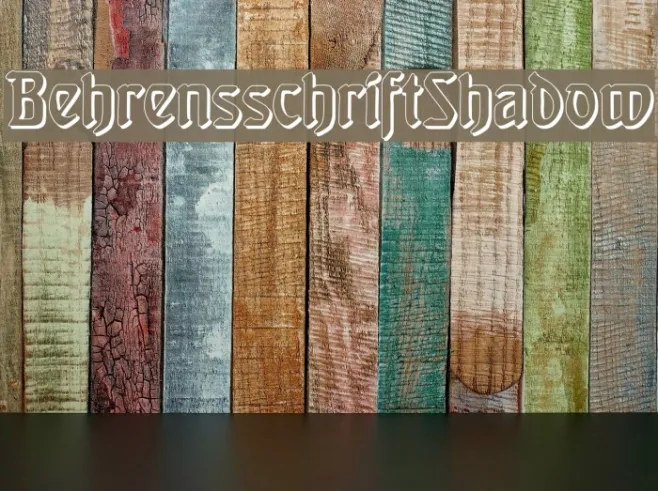 BehrensschriftShadow Example 2