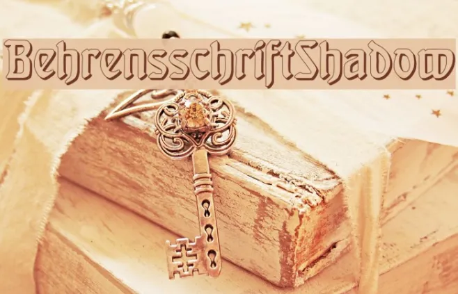 BehrensschriftShadow Example 3