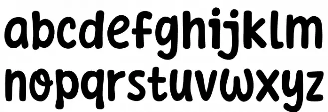 Beige Come خط أحرف صغيرة