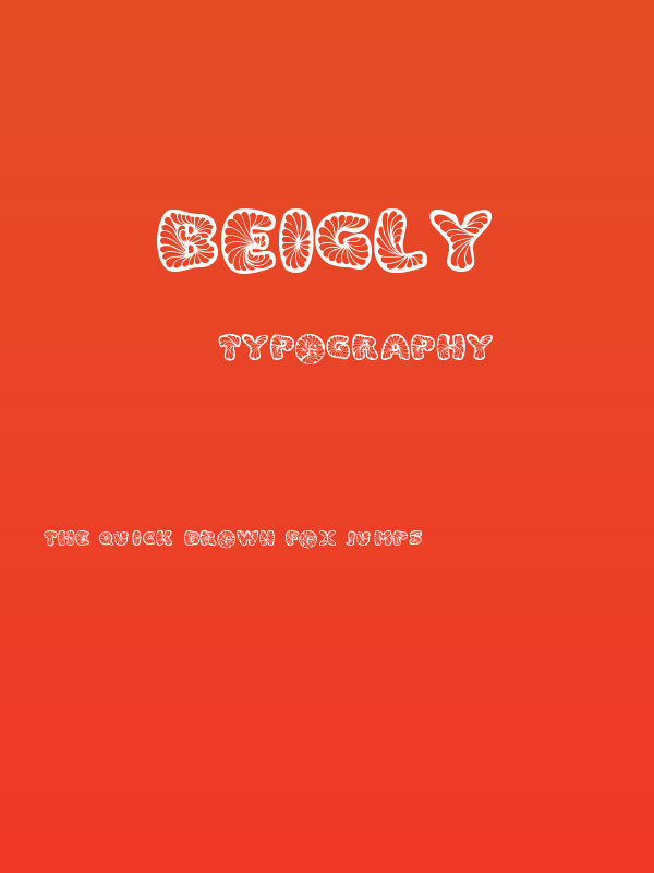 Beigly Poster