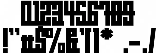 BeijingWigoWhat_crazy Font OTHER CHARS