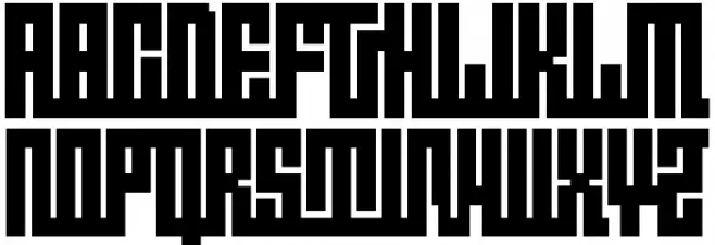 BeijingWigoWhat_crazy خط أحرف كبيرة