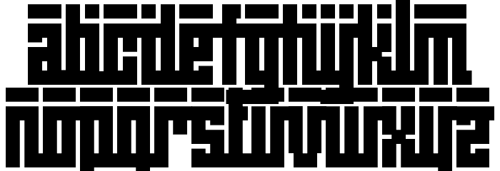 BeijingWigoWhat_crazy Font LOWERCASE