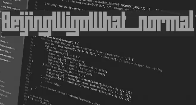 BeijingWigoWhat_normal Fonte examples