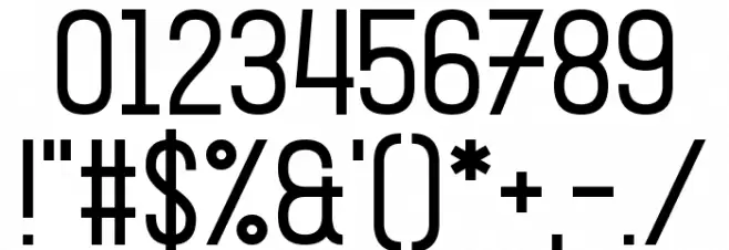 Beillingsday Font OTHER CHARS