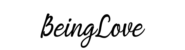 Being Love  Fuentes Gratis Descargar