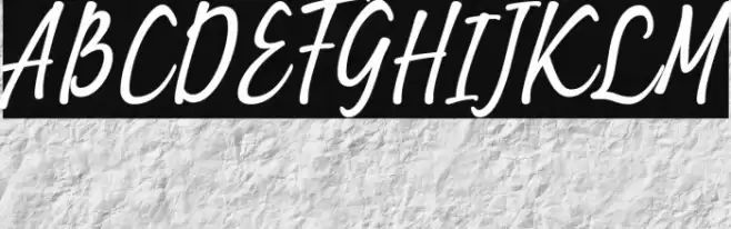 Being Love Font examples