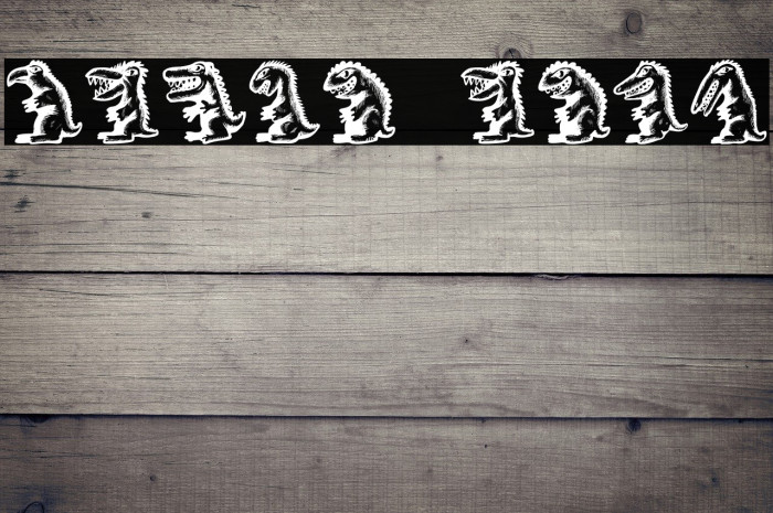 Being Regular Font examples