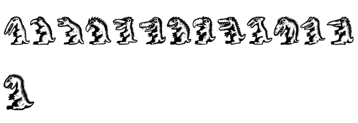 Being Regular Font LOWERCASE