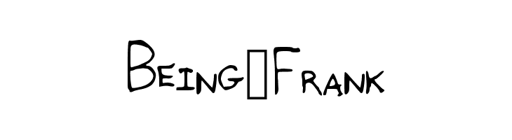 Being_Frank Font