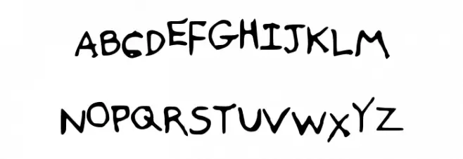 Being_Frank 字体 小写
