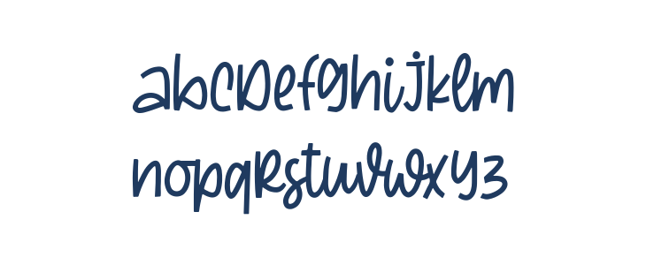 Beirnite Regular Lowercase