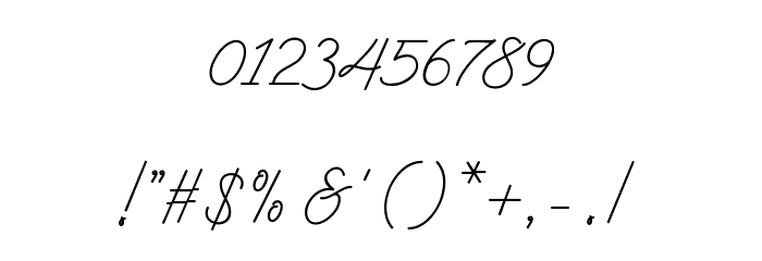 BekafonteScript Font OTHER CHARS