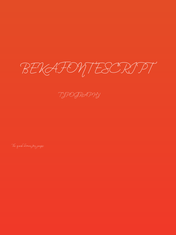 BekafonteScript Poster