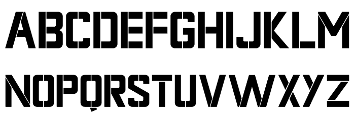 Bekasi Font LOWERCASE