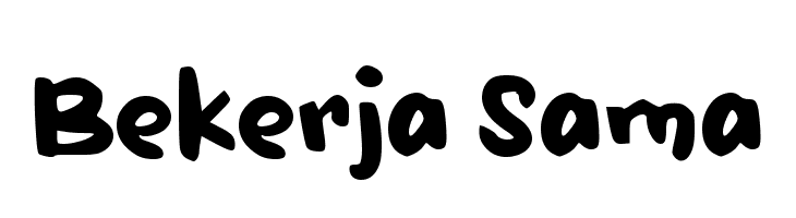 Bekerja Sama  Скачать бесплатные шрифты