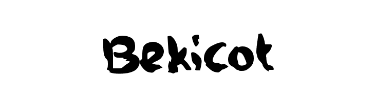 Bekicot  baixar fontes gratis