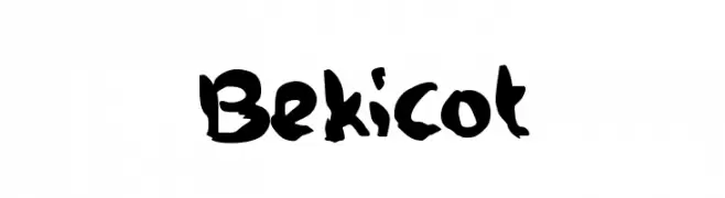 Bekicot  Frei Schriftart Herunterladen