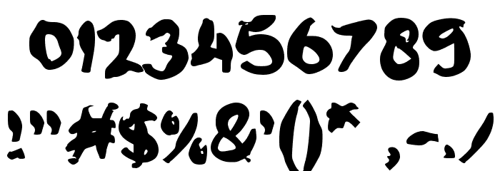 Bekicot Font OTHER CHARS