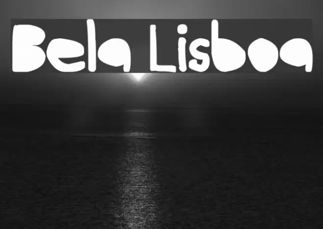 Bela Lisboa Font examples