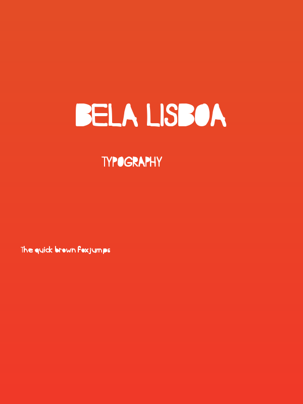 Bela Lisboa Poster