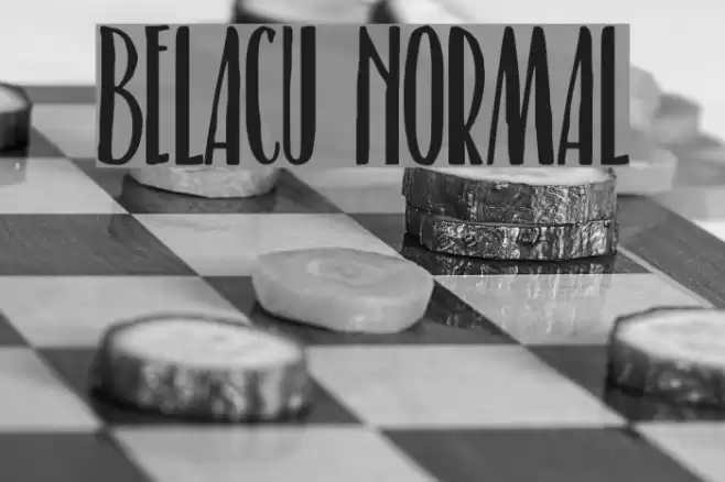 Belacu Normal Font examples