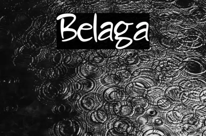 Belaga Font examples