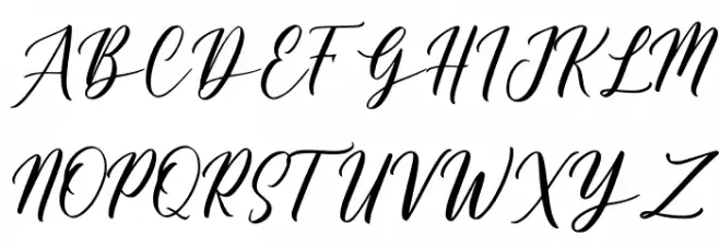 Belagia - Demo Font Litere mari
