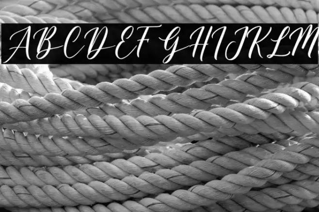 Belagia - Demo Font examples