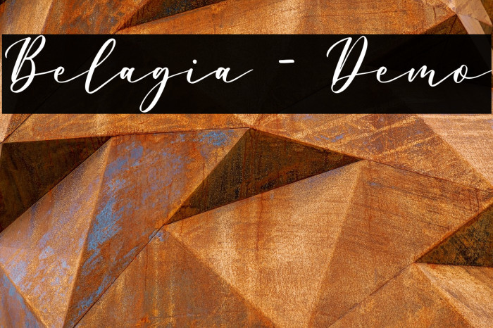Belagia - Demo Example 1
