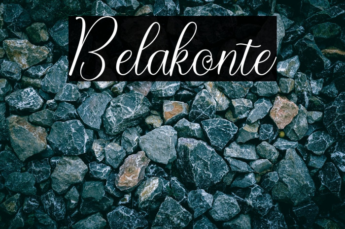 Belakonte Example 3