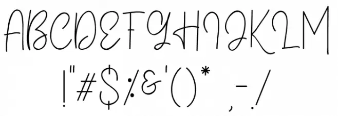 Belandia Font OTHER CHARS