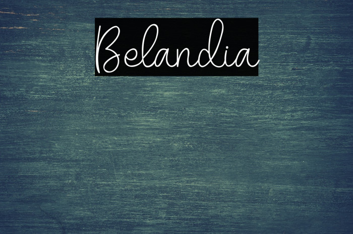 Belandia Example 1