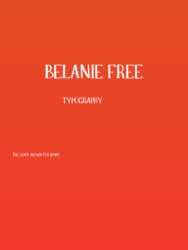 Belanie FREE Poster