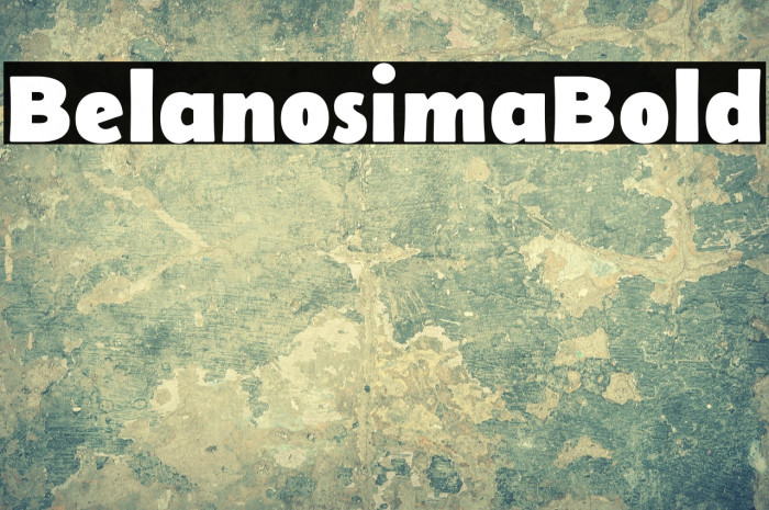 Belanosima Bold Example 3