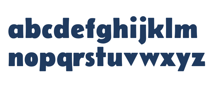 Belanosima Bold Lowercase