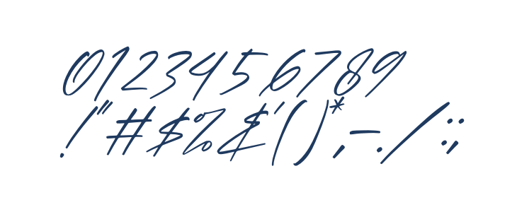 Belantica Italic Other Characters