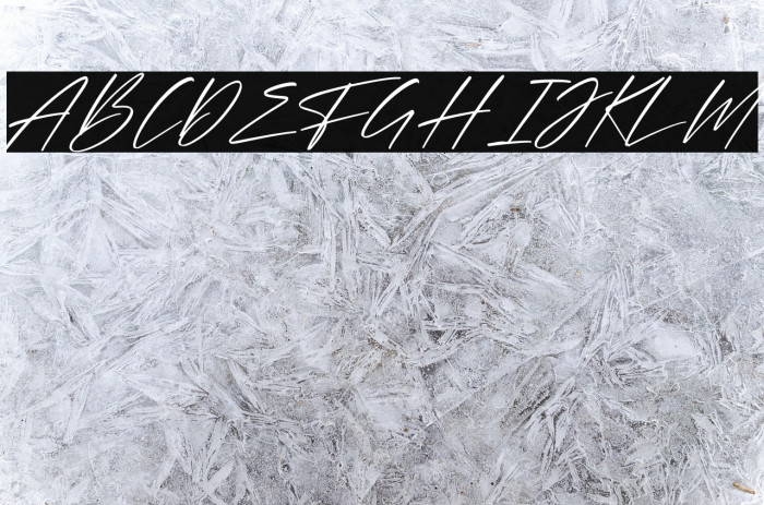 Belantica Italic Example 2