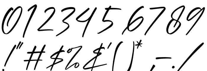 Belantica Font OTHER CHARS