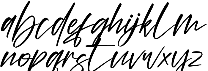 Belantica Font LOWERCASE