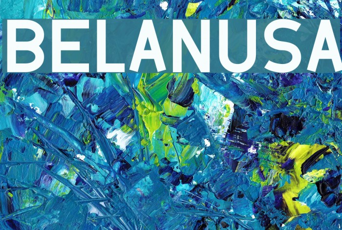 Belanusa Font examples