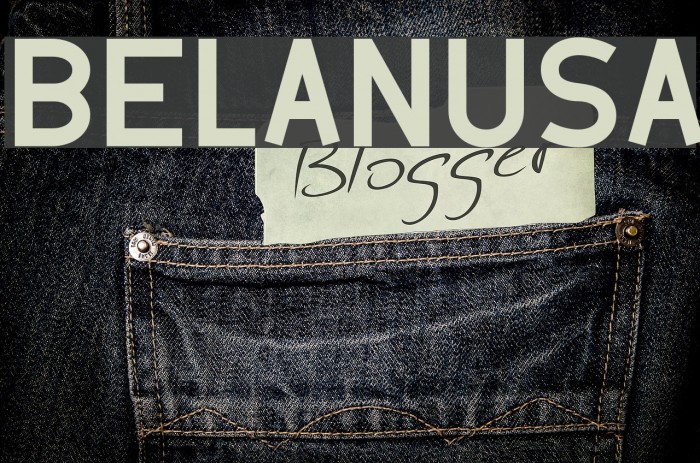Belanusa Font examples