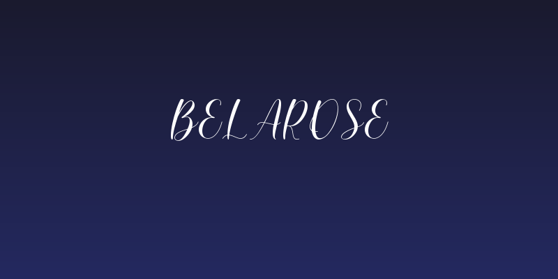 Belarose Social Header