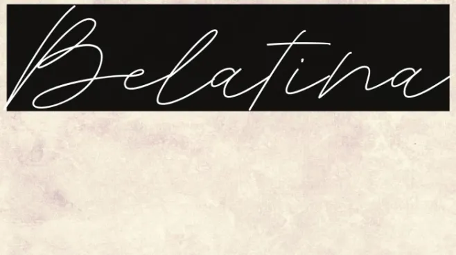 Belatina Example 1