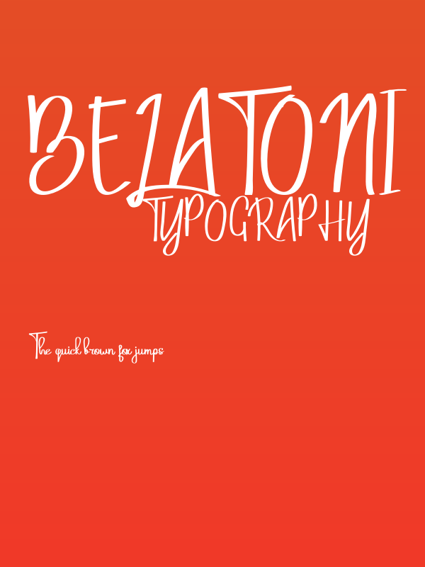 Belatoni Poster