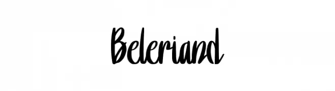 Beleriand  Free Fonts Download
