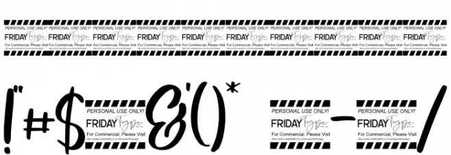 Belfast Star Sans Font OTHER CHARS